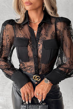 Chemisier Dentelle Sexy - Vignette | Boutique Spicy