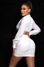 Mini Jupe Blanche Sexy - Vignette | Boutique Spicy