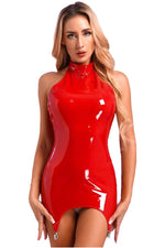 Robe Rouge Moulante Sexy - Vignette | Boutique Spicy
