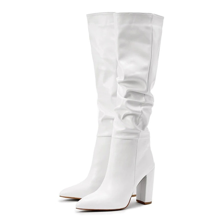 Bottes Blanches Sexy