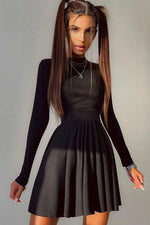 Robe Courte Noire Sexy - Vignette | Boutique Spicy