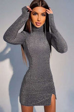 Robe Sexy Grise - Vignette | Boutique Spicy