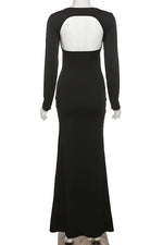 Robe Longue Décolleté - Vignette | Boutique Spicy