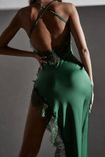 Robe Longue Sexy Fendue - Vignette | Boutique Spicy