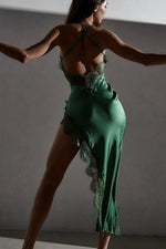 Robe Longue Sexy Fendue - Vignette | Boutique Spicy