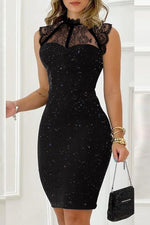 Robe Noir Femme Soirée - Vignette | Boutique Spicy