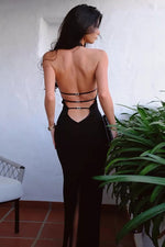 Robe Noir Moulante Sexy - Vignette | Boutique Spicy