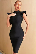 Robe Noire Femme Fatale - Vignette | Boutique Spicy