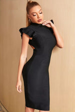 Robe Noire Femme Fatale - Vignette | Boutique Spicy