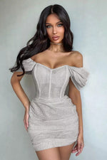 Robe Sexy Argent - Vignette | Boutique Spicy