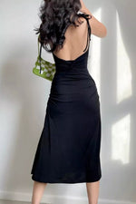 Robe Noire Sensuelle - Vignette | Boutique Spicy