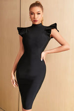 Robe Noire Femme Fatale - Vignette | Boutique Spicy