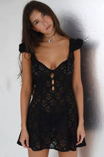 Robe Sexy Noire Transparente - Vignette | Boutique Spicy