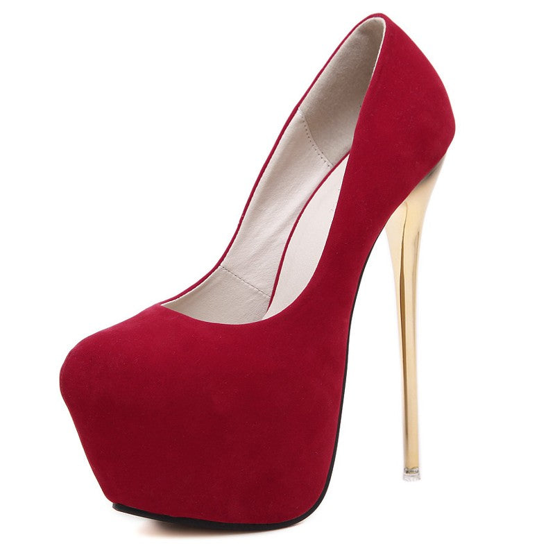 chaussures escarpin sexy rouges