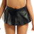 mini jupe cuir tres courte