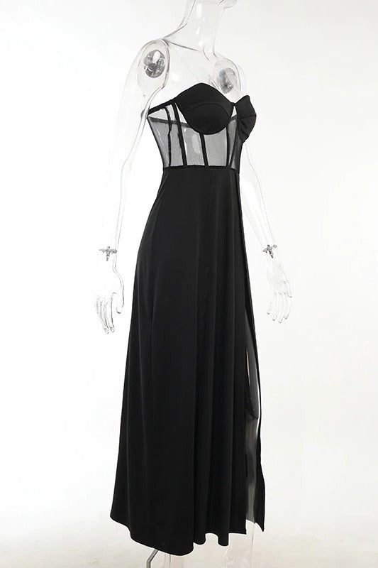 robe noire sensuelle