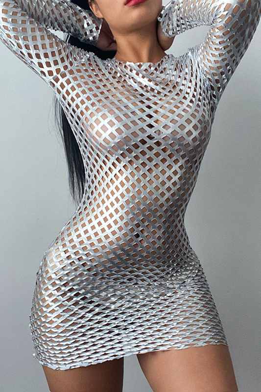 robe sexy brillante