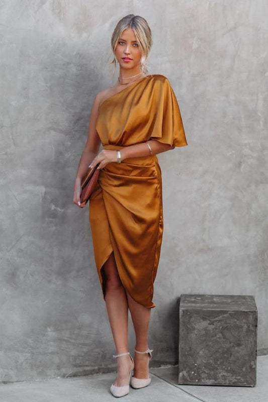 robe sexy orange femme